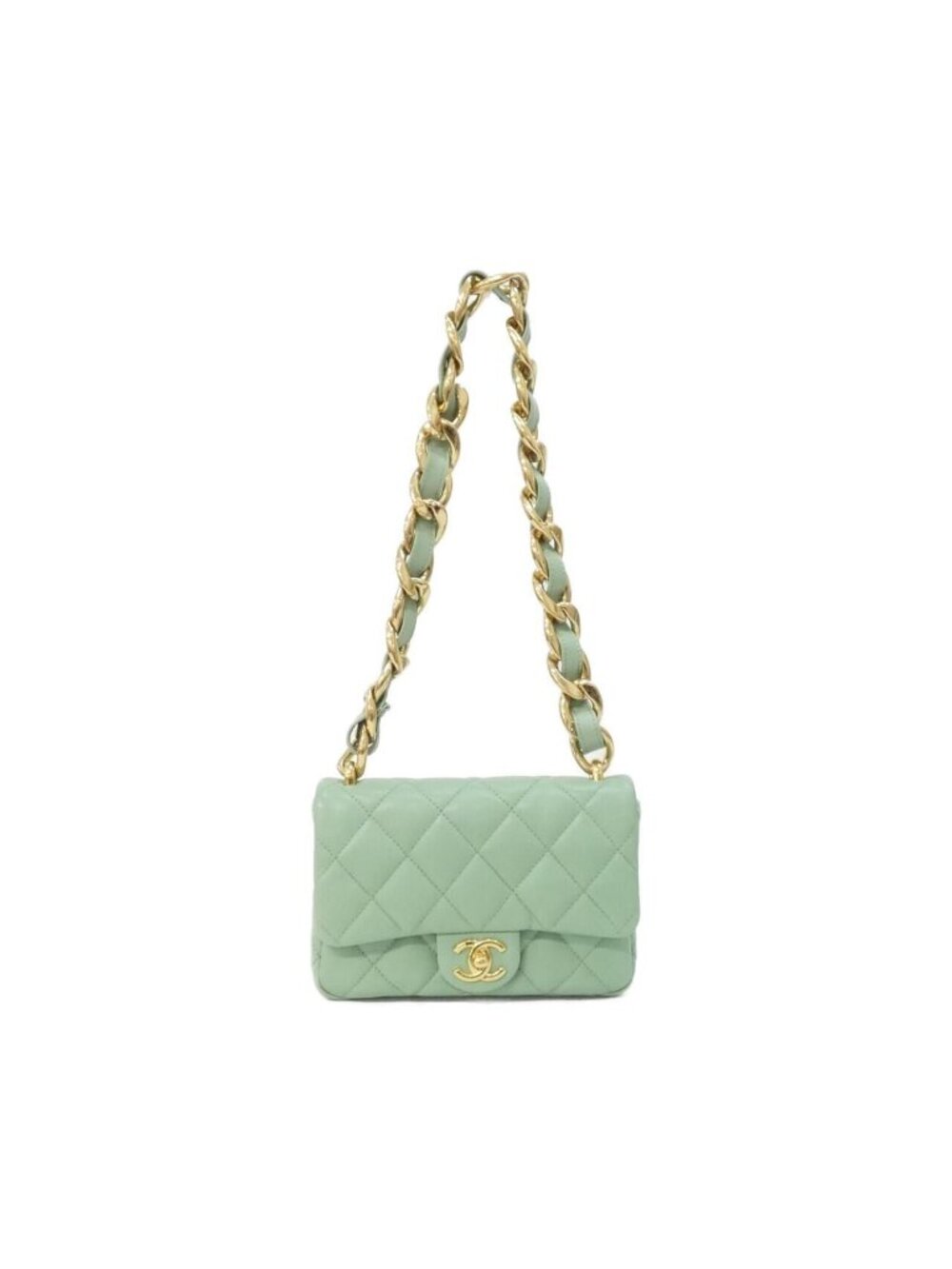 Chanel Shoulder Bag Green